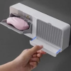 Wall Mounted Soap Box – No-Drilling Double Soap Drainer – Bathroom Soap Holder