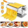Pasta Maker, Roller Pasta Machine Stainless Steel Noodle Machine – 6 Adjustable Thickness Settings - Image 5