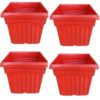 Pack of 6 Square Pot 8 inch Decent Design dia 8 inch, height 6 inch - Image 3