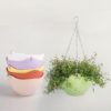 Pack of 8 Hanging Pot Garden Flower Plant Planters Decoration Hanging Basket - Image 6