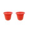 Pack Of 2 Large Flower Pot 1 feet for any size plants, flower growing Outer dia 10 inch, Height 9.25 inch - Image 3
