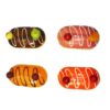 Pack of 3 - Fridge Magnets Donuts - Medium - Muiltcolor