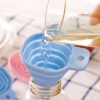 Silicone Funnel Foldable – Silicone Collapsible Funnel For Filling Water Bottle Oil Liquid - Image 4