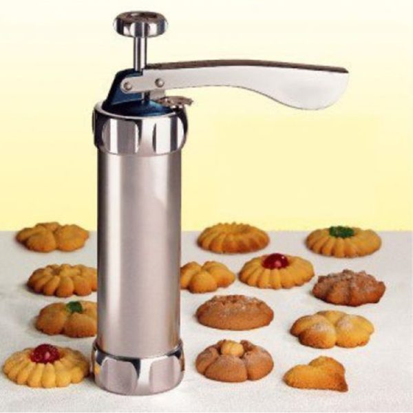 Biscuit Maker – Cookie Press Kit Machine Cake Making Decorating Presses Icing Decorator