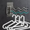 Wall-Mounted Towel Rack Holder Swing Arms Swivel Towel Bar 3-Arm Bathroom Kitchen Towel Rack - Image 7