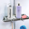 Bathroom Pole Shower Storage Caddy Rack Shelf Bath Organizer Tray Holder Durable