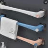 Self Adhesive Towel Hanger Bar Holder Powerful Non-Trace Sticker Bathroom Kitchen Plastic Towel Rail Drill Free - Image 3