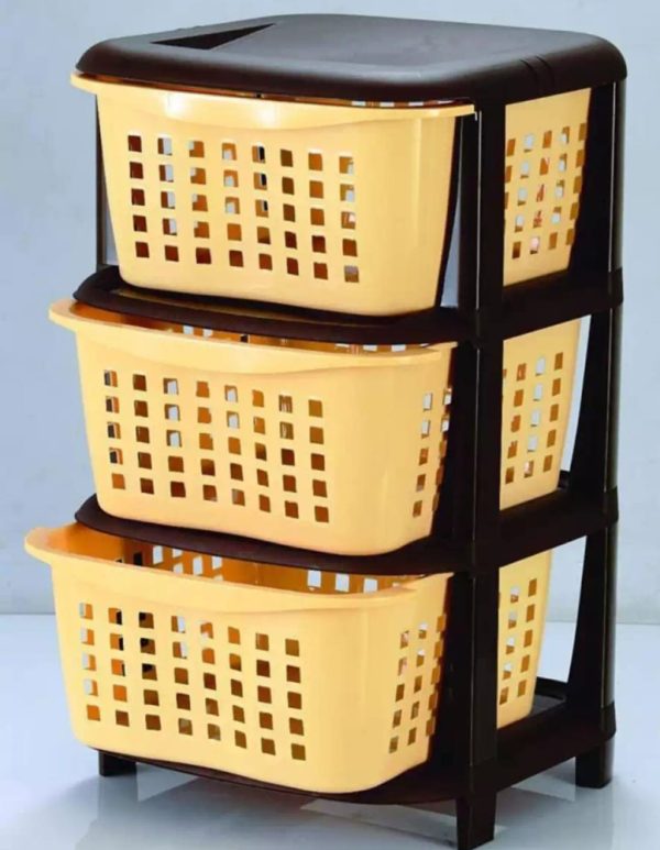 Fantasy Vegetable Rack 3 Drawer Vegetable Rack Plastic