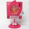 Badminton Shaped Desk Clock - Badminton Style Modern Design Table Clock - Image 2