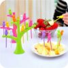 Pack of 2 Birdie Polypropylene Fruit Fork Set