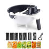 Hand Held Spiralizer Create Noodles From Vegetable 9 in 1 Onion Chopper ,Onion Chopper with Container Peeler Lemon Squeezer - Image 2