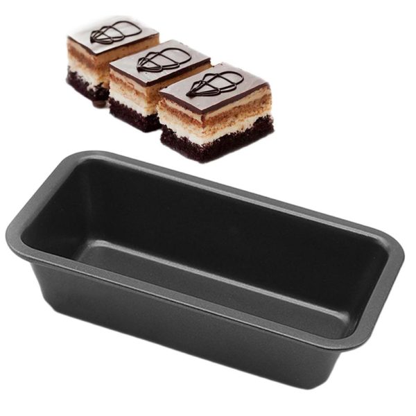 None Stick Toast Bread Mold Rectangle Cake Mold Pan Baking Supplies Loaf Pastry Baking - Image 2