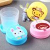 Silicone Folding Collapsible Camping Travel Cup with Lid - Image 2