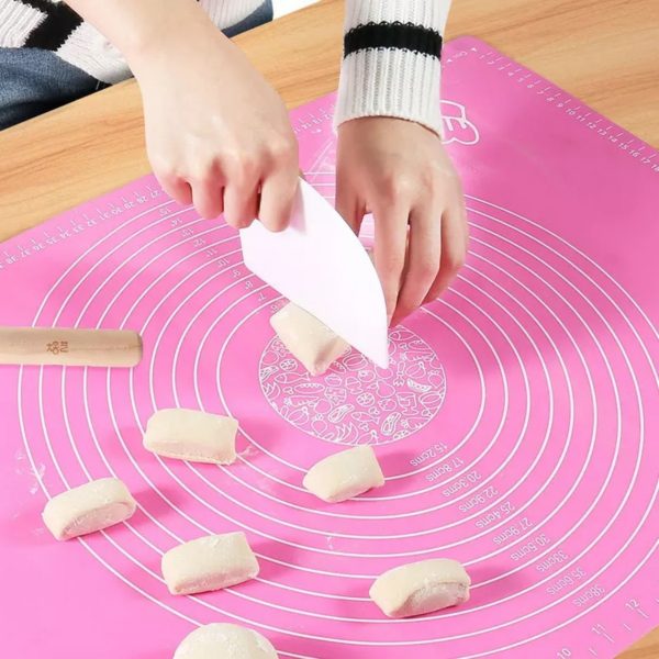 Silicone Baking Mat Thickening Flour Rolling Scale Mat Kneading Dough Pad Baking Pastry Rolling Mat Bakeware Liners - Image 3