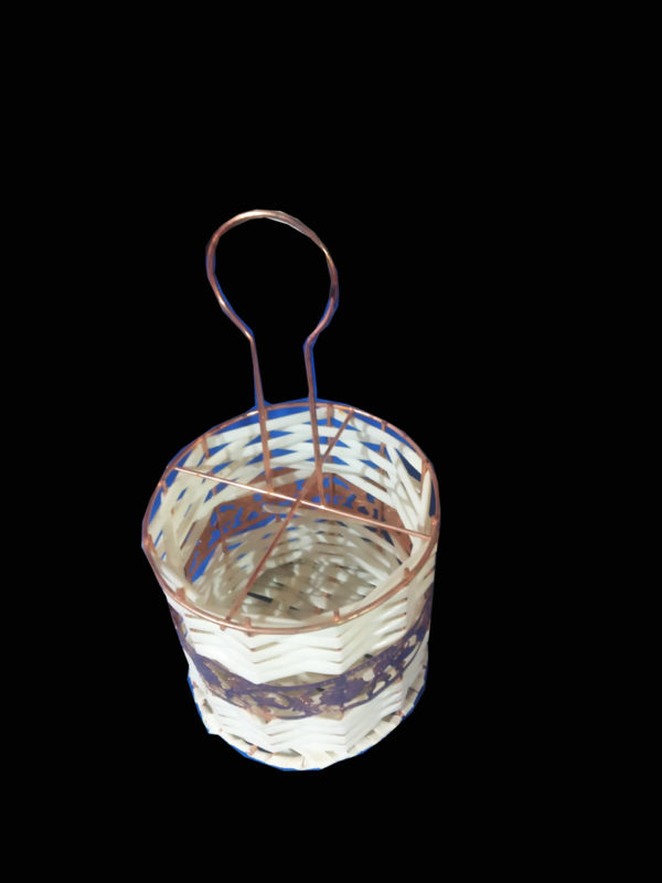 Kitchen Spoon Holder made of Plastic Straw
