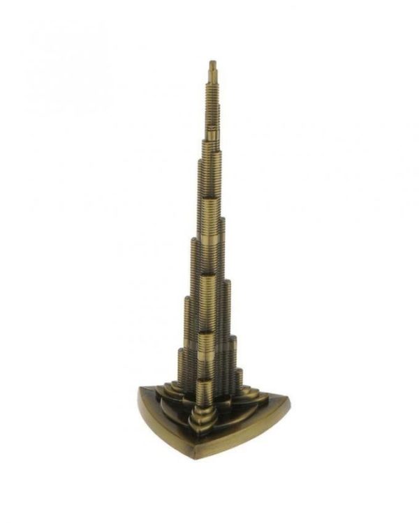 Famous Landmark Statue Burj Al Khalifa Model - Bronze - Image 5