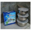 Stainless Steel Airtight Bowls With Lid – Set Of 3 - Image 2