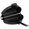 Non-Stick Folding Omelette Pan Hand Frying Pan Stainless Iron Double Side Grill Pan - Image 4