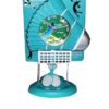 Badminton Shaped Desk Clock - Badminton Style Modern Design Table Clock - Image 3