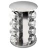Stainless Steel 16 pcs Jars Rotating Spice Jar Rack Set Seasoning Stand Holder Condiment Salt Pepper Shaker Kitchen Tools - Image 3