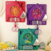 Badminton Shaped Desk Clock - Badminton Style Modern Design Table Clock