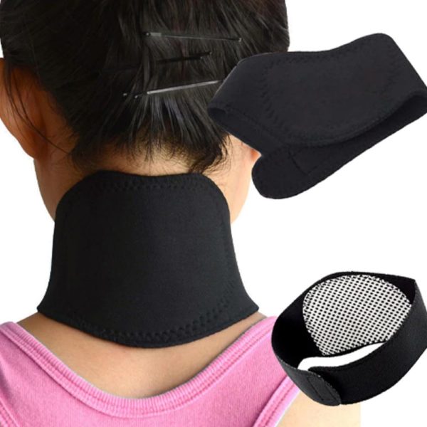 Tourmaline Magnetic Therapy Neck Massager Cervical Vertebra Protection Spontaneous Heating Belt Body