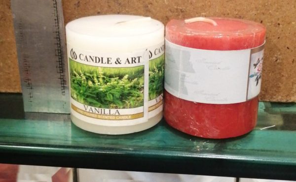 PACK of 2, Pillar Scented 2 inches Candle - Image 2