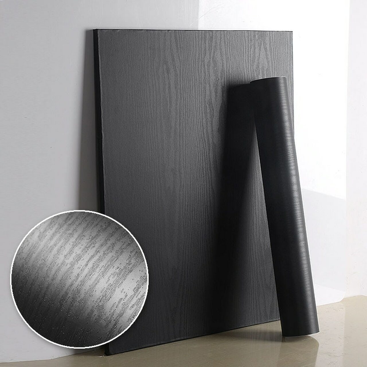 Pvc self-adhesive wallpaper Glossy color wardrobe furniture renovation imitation, 1 x 3 feet price wall or cabinet paper