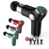 Mini Electric Fascial Muscle Massager LCD Display Muscle Massager Pain Therapy For Body Relaxation Pain Relief - Image 4