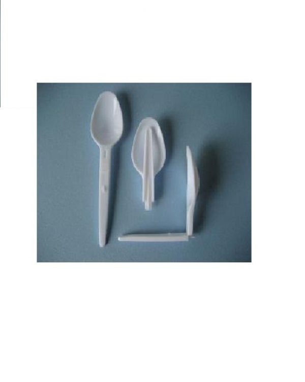 Pack Of 50 Disposable Foldable Spoon & Forks - Image 2