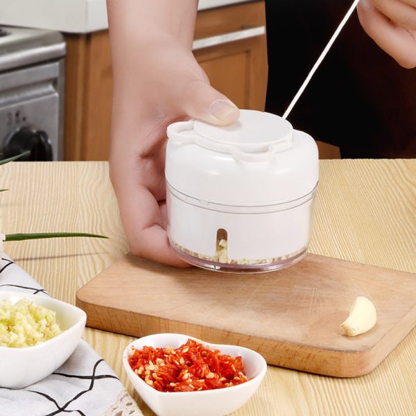 Manual Mini Food Chopper Vegetable Garlic Chopper Shredder Food Processor Crusher Tool - Image 5