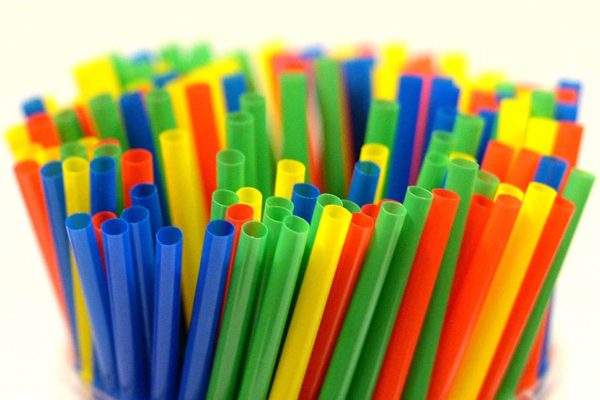 Pack Of 100 Colorful Straws Plastic Straws - Multicolor - Image 4