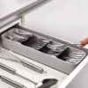 Compact Drawer Cutlery Organizer Tray - Image 6