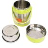 Stainless Steel Heat Preservation Portable Pot - 1.9 Ltr - Green