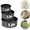 Set of 3 Round Shape Cake Mould - Image 4