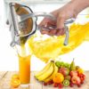 Stainless Steel Hand Squeeze Fruit Juice Manual Juice Machine Juicer Press Fruit Machine