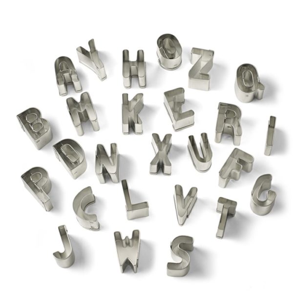 Metal Cookie Cutter Set-ABC - Image 3
