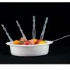 Pack of 24 - Plastic Fruit Forks, Forks Bistro Cocktail Forks Tasting Appetizer Forks Set Mini Cake Forks Fruit-Fork