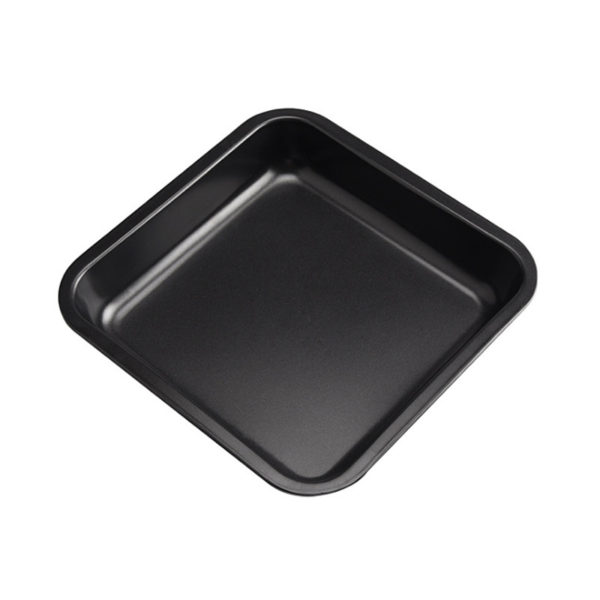 One piece pizza tray, bread cake tray Baking Tray Lace Baking Bottom Mold Household Oven Making Pizza Cake Bread Tray Black - Image 5