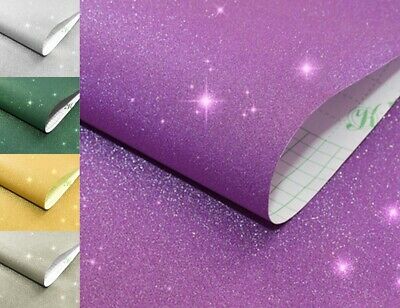 Pvc self-adhesive wallpaper Glossy color wardrobe furniture renovation imitation, 1 x 3 feet price wall or cabinet paper