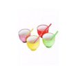 Colorful Jelly Bowl With 4 Spoons - 4 Pcs - Image 2