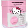 Password Protected Auto Money Box - Pink