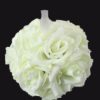 20 cm artificial rose flower pouf Kissing Balls Bouquet - Image 2