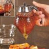 Acrylic Honey Storage Bottle & Honey Dispenser - Image 2