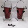 Pack of 3 Wrought Iron Bracket Flower Pot - Image 4