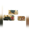 Cane Bamboo Jewelry Boxes - Large 3 Pcs - Multicolor