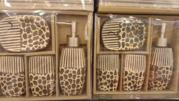 Exceptional Quality 4 Pcs. Ceramic Bath Set European Standards