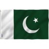 Pakistan Flag 3 x 4.5 feet size High Quality Stitched