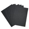 Color Paper 100 Sheets - A4 Size BLACK color paper 80gram