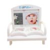 Sofa Style Photo Frame - White